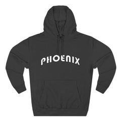 Stylish Fleece Hoodie with 'PHOENIX' Design, Cozy Sweatshirt for Fall, Perfect Gift for Faculty and Students, Casual Wear, Unisex Fashion