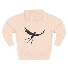 Born from Ashes" Phoenix Hoodie - Unisex Red Statement Sweatshirt, Gift for Her, Unique Hooded Sweatshirt, Cozy Wear for Fall & Winter