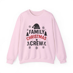 Family Christmas Crew Sweatshirt - Matching Holiday Shirts - Christmas Pajama Crewneck - Festive Family Outfit - Xmas Group Sweater