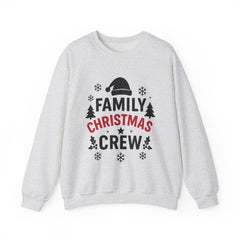Family Christmas Crew Sweatshirt - Matching Holiday Shirts - Christmas Pajama Crewneck - Festive Family Outfit - Xmas Group Sweater