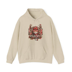 Hoodie - 'Only You' Floral Deer Antlers Valentine's Sweatshirt