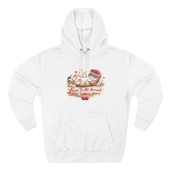 Three-Panel Fleece Hoodie