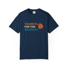 Thankful For This Moment Shirt, Thanksgiving Matching Outfit, Fall Turkey Tee, Black & White Couple Shirt, Holiday Gift, Unisex Graphic USA