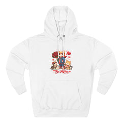 Valentine 'Be Mine' Cat & Flowers Hoodie