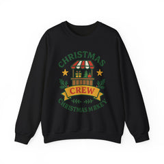 Christmas Market Sweatshirt, Christmas Crew Sweater, Holiday Stall Jumper, Festive Shopping Shirt, Cute Xmas Gift, White Crewneck
