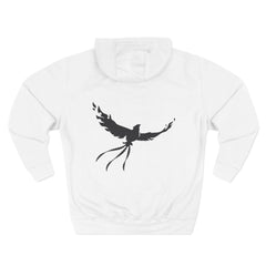 Born from Ashes" Phoenix Hoodie - Unisex Red Statement Sweatshirt, Gift for Her, Unique Hooded Sweatshirt, Cozy Wear for Fall & Winter