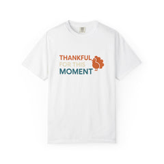 Thankful For This Moment Shirt, Thanksgiving Matching Outfit, Fall Turkey Tee, Black & White Couple Shirt, Holiday Gift, Unisex Graphic USA