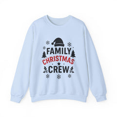 Family Christmas Crew Sweatshirt - Matching Holiday Shirts - Christmas Pajama Crewneck - Festive Family Outfit - Xmas Group Sweater
