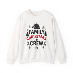 Family Christmas Crew Sweatshirt - Matching Holiday Shirts - Christmas Pajama Crewneck - Festive Family Outfit - Xmas Group Sweater